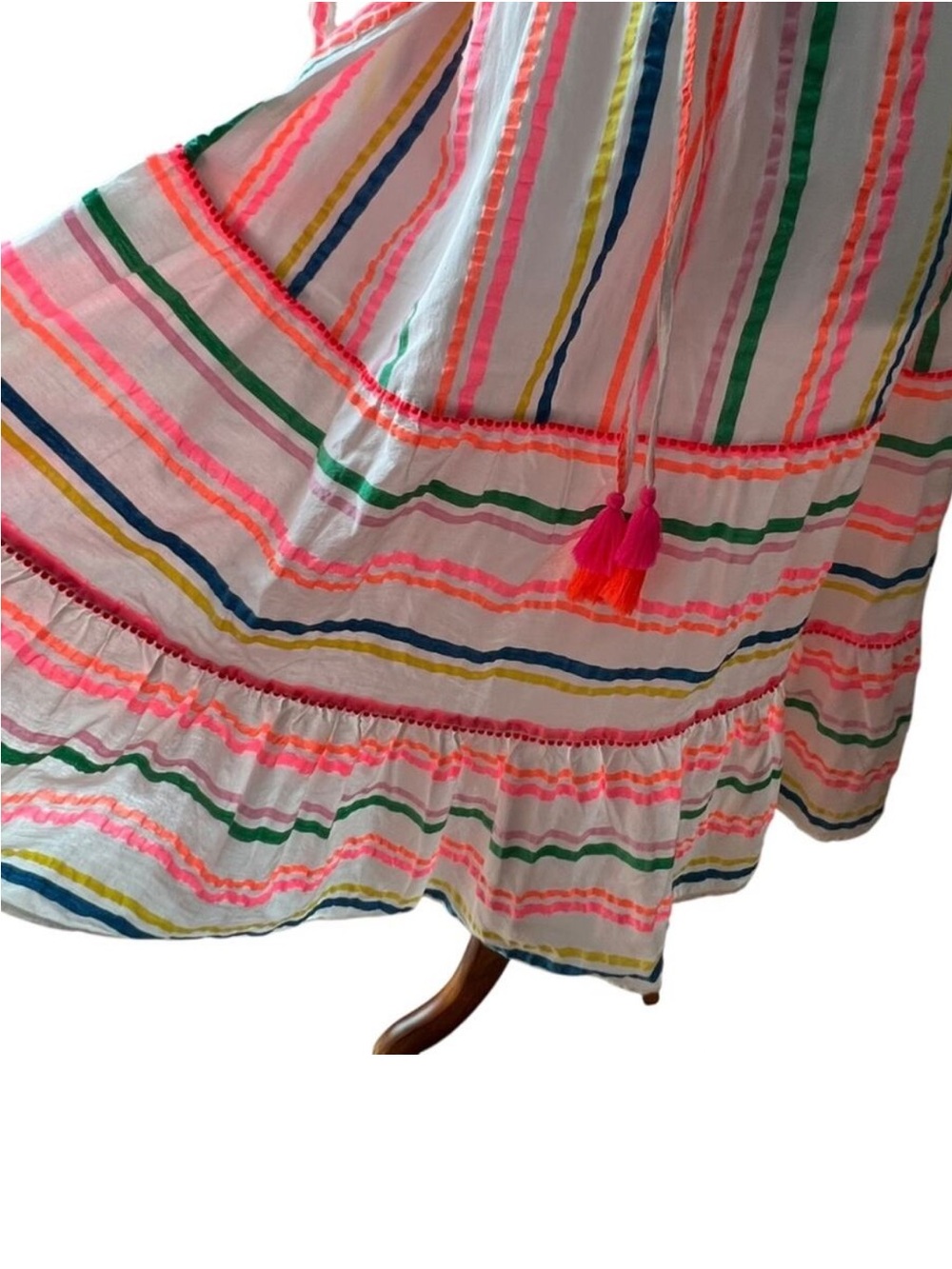Boden Dress 2 Boho Cotton XS dress Cordelia Small Anthropologie Vacation Cruise - Picture 6 of 17